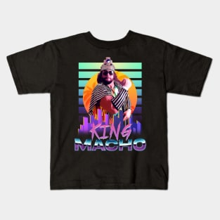 Retro King Macho Kids T-Shirt